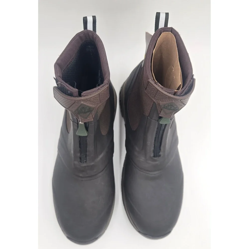 The Original Muck Boot Company Apex Mid Zip Ankle Boots NWT Mens 14 Brown No Box